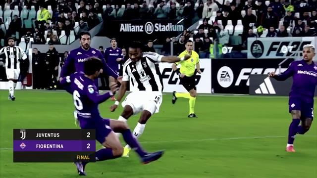 Resumen, Juventus 2-2 Fiorentina: Serie A