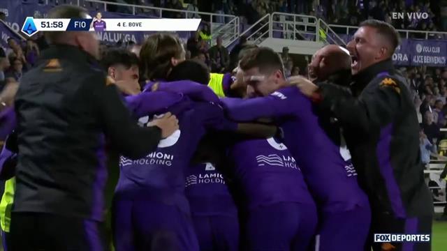 Gol, Fiorentina 4-1 Roma; Seria A