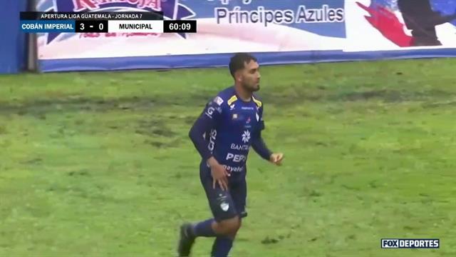 Gol, Cobán Imperial 3-0 CSD Municipal: Liga de Guatemala