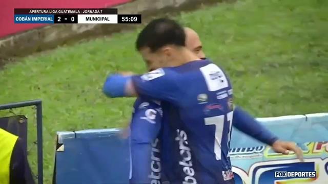 Gol, Cobán Imperial 2-0 CSD Municipal: Liga de Guatemala