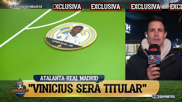 ¿Vinícius vuelve? El posible XI de Real Madrid ante Atalanta en Champions League: El Chiringuito