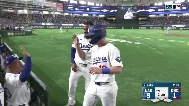 HR, Chicago Cubs 1-5 Los Angeles Dodgers: Tokyo Series