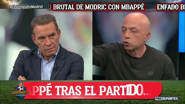 ¿Luka Modric se nota enfadado con Mbappé por intentar engañar al árbitro?: El Chiringuito