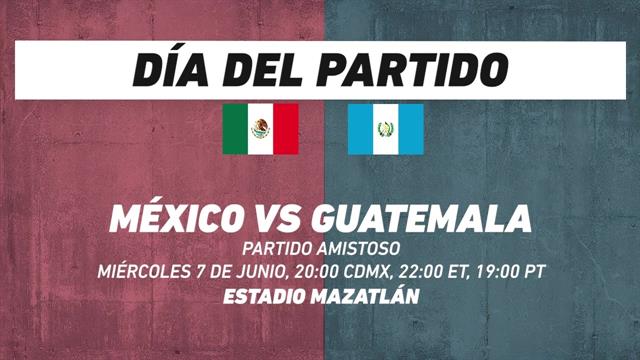 México vs Guatemala, frente a frente: Futbol