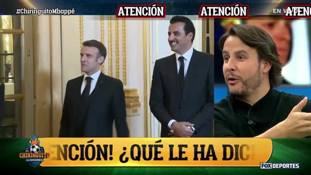 Sonrisas y cordialidad en el encuentro de Mbappé con Macron: El Chiringuito