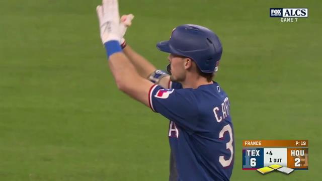 Carreras, Rangers 6-2 Astros: MLB