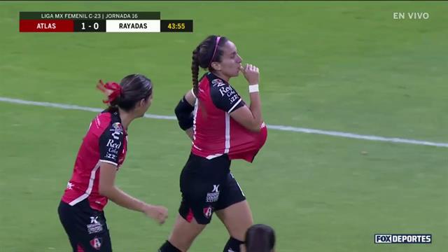 Gol, Atlas 1-0 Rayadas: Liga MX Femenil