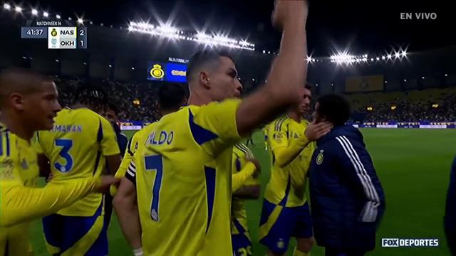 Gol, Al Nassr 2-1 Okhdood: Saudi Pro League