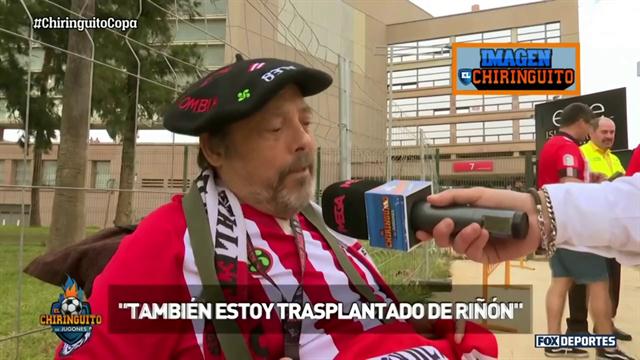 AMOR POR EL ATHLETIC CLUB | Este aficionado acompañó al equipo a pesar de todo | El Chiringuito