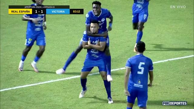 Gol, Real España 1-1 Victoria : Liga de Honduras