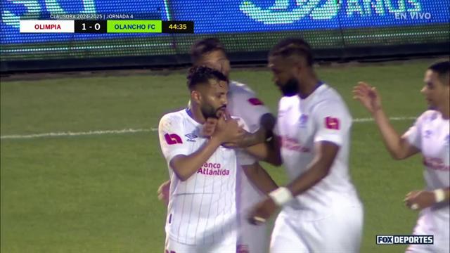 Gol, Olimpia 1-0 Olancho: Liga de Honduras