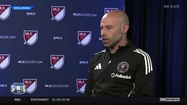 "Siempre fui un relativo seguidor de la MLS", Mascherano: Total Sports