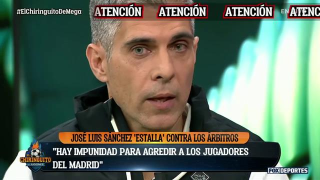 José Luis Sánchez contra el arbitraje de La Liga: El Chiringuito