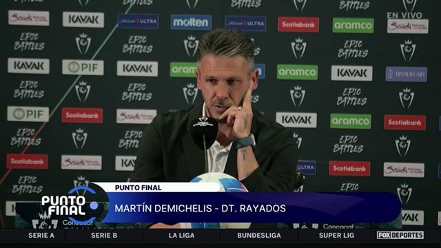 ¿Se equivocó Demichelis en criticar a los jugadores?: Punto Final