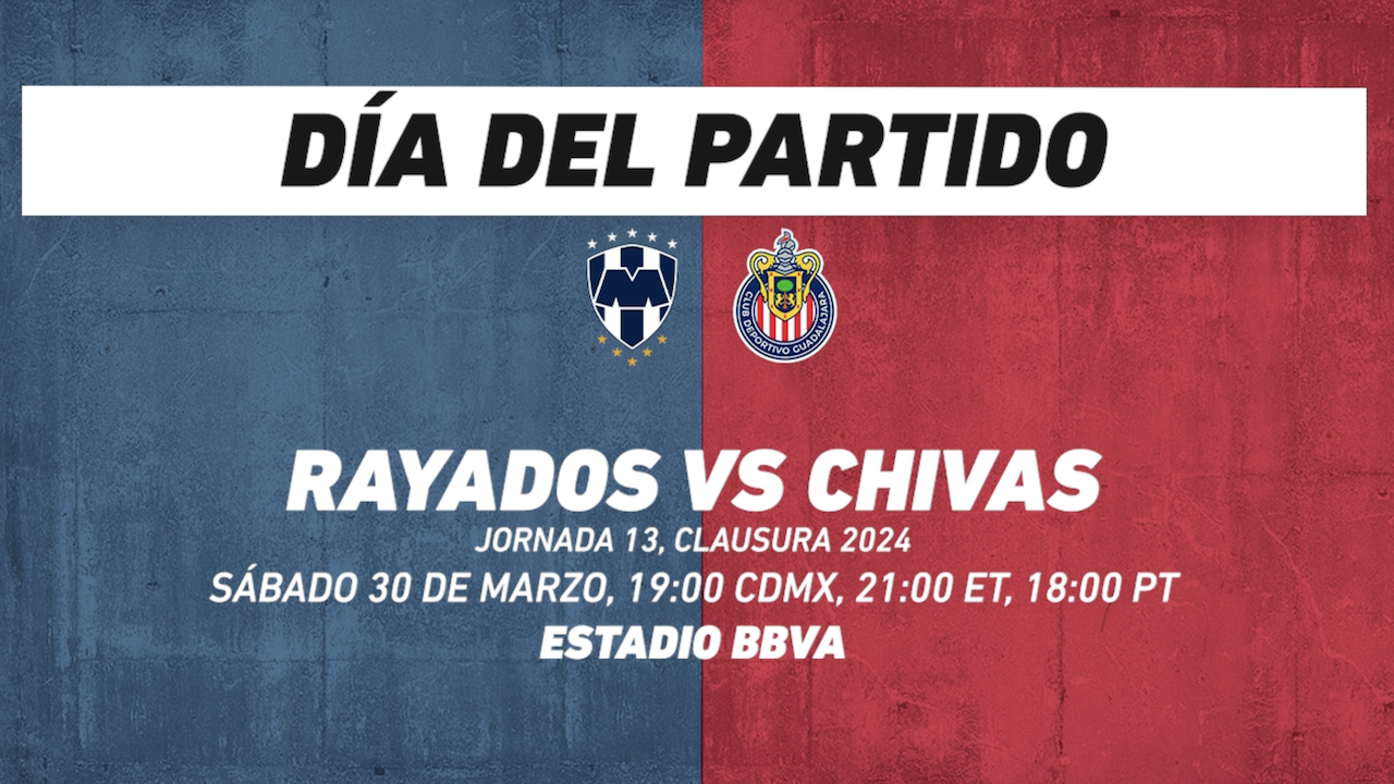Rayados vs Chivas: Liga MX