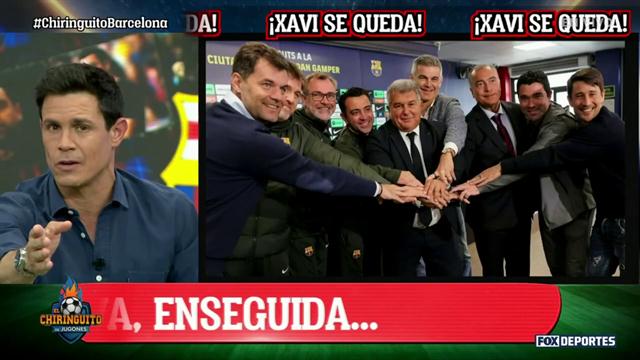 Xavi como entrenador del Barcelona, se ha convertido en una 'serie': El Chiringuito