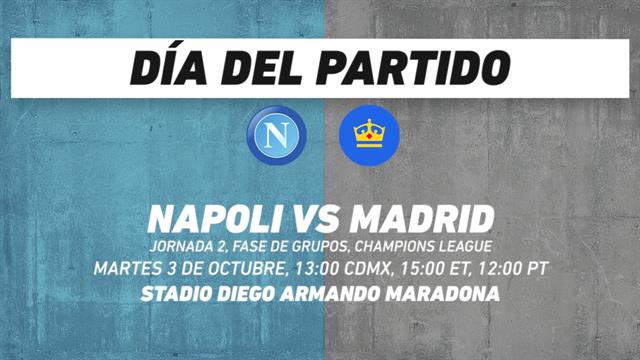 Napoli vs Real Madrid: Champions League