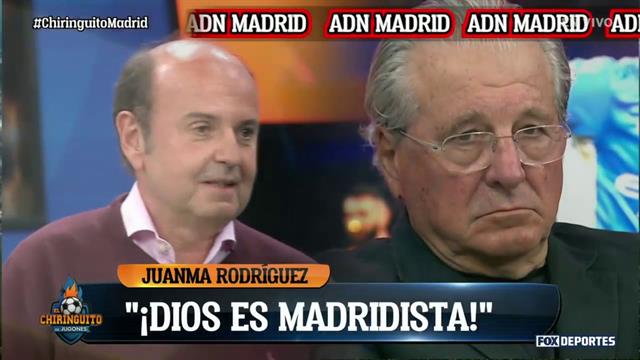 Juanma declara que Dios le va al Real Madrid: El Chiringuito