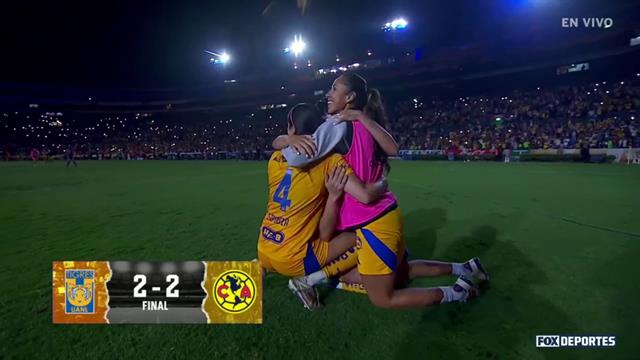 Resumen, Tigres 2-2 América: Liga MX Femenil