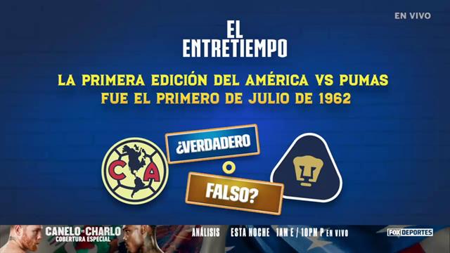 Verdadero o falso con el América vs. Pumas: El EntreTiempo
