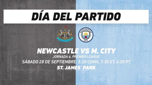 Newcastle vs Manchester City, frente a frente: Premier League