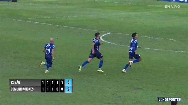 Tanda de penales, Cobán Imperial 2 (5) -2 (4) Comunicaciones FC: Liga de Guatemala