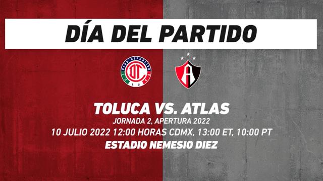 Toluca vs Atlas: Liga MX