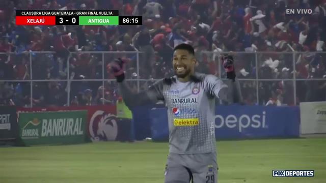 Gol, Xelajú 3-0 Antigua: Liga Nacional de Guatemala