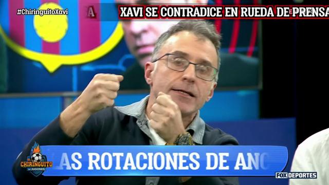 ¿Por qué Xavi y no Rafa Márquez?: El Chiringuito