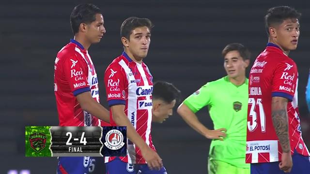 Resumen, FC Juárez 2-4 San Luis: Liga MX