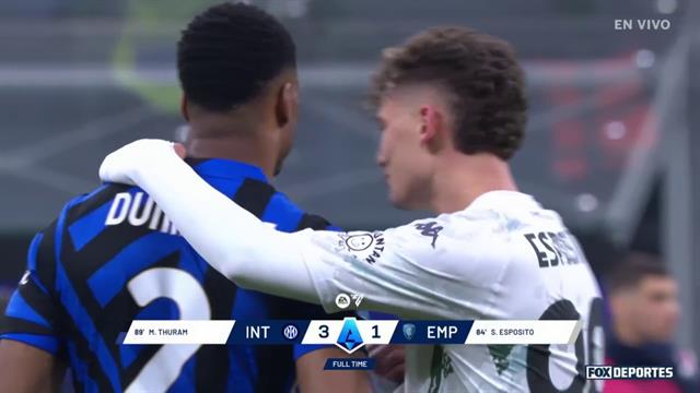 Resumen, Inter 3-1 Empoli: Serie A