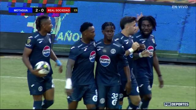 Gol, Motagua 2-0 Real Sociedad: Liga de Honduras