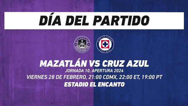 Mazatlán vs Cruz Azul, frente a frente: Liga MX