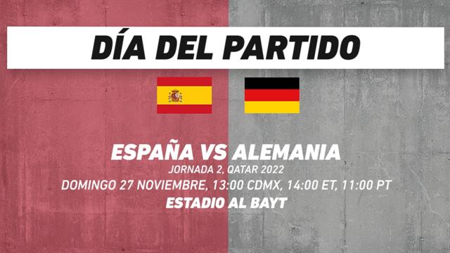 España vs Alemania: Catar