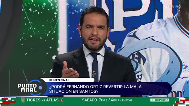 ¿Podrá Fernando Ortiz revertir la mala racha de Santos?: Punto Final