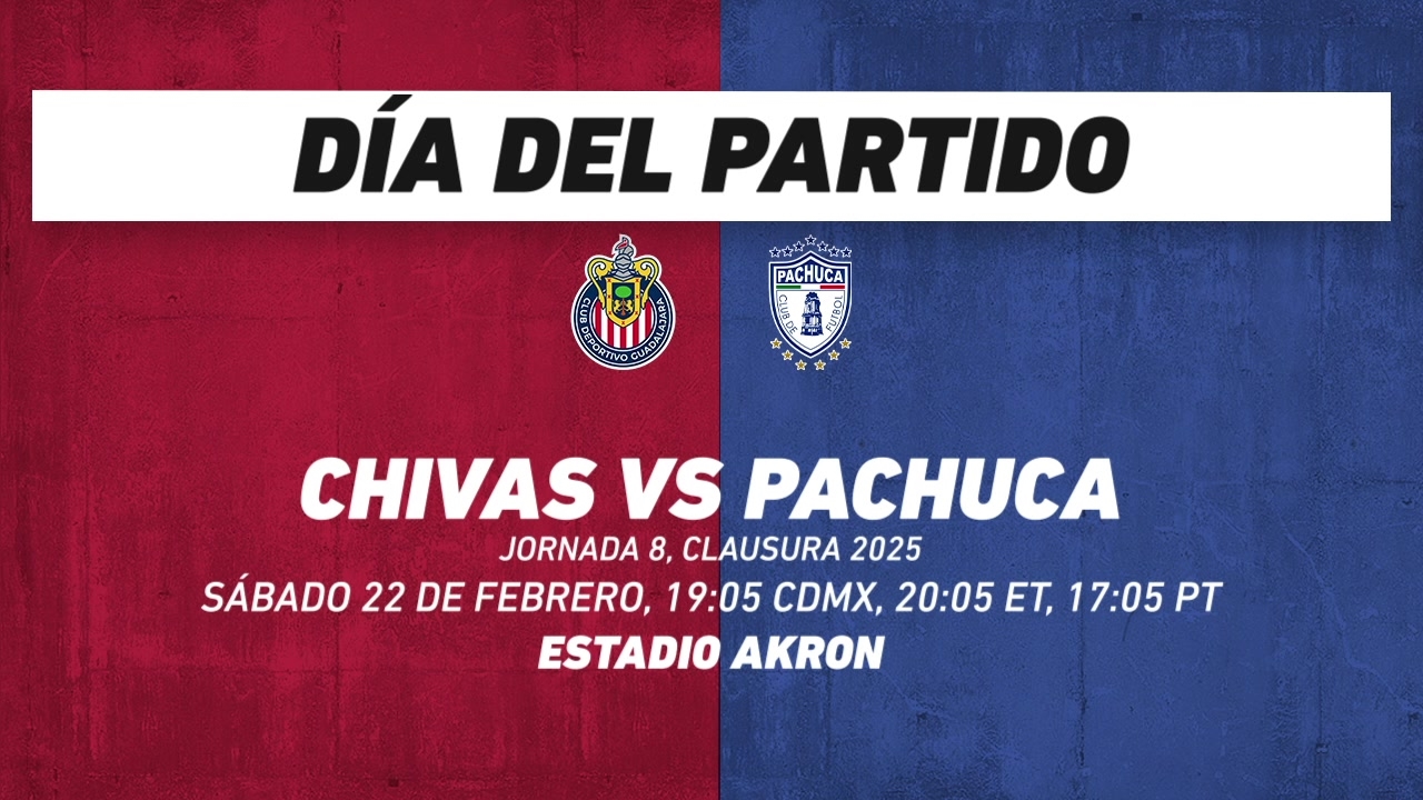 Chivas vs Pachuca, frente a frente: Liga MX