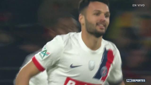 Gol, Lens 1-1 PSG: Copa de Francia