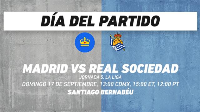 Real Madrid vs Real Sociedad: Futbol