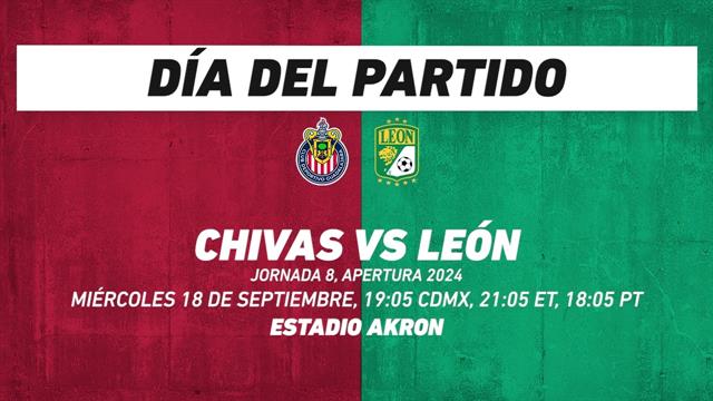 Chivas vs León, frente a frente: Liga MX