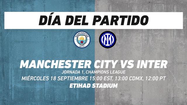 Manchester City vs Inter, frente a frente: Champions League