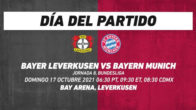 Bayer Leverkusen vs Bayern Munich: Bundesliga