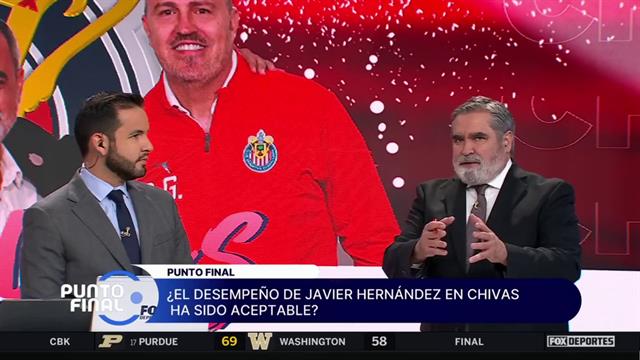 ¿El desempeño de Javier Hernández en Chivas ha sido aceptable?: Punto Final