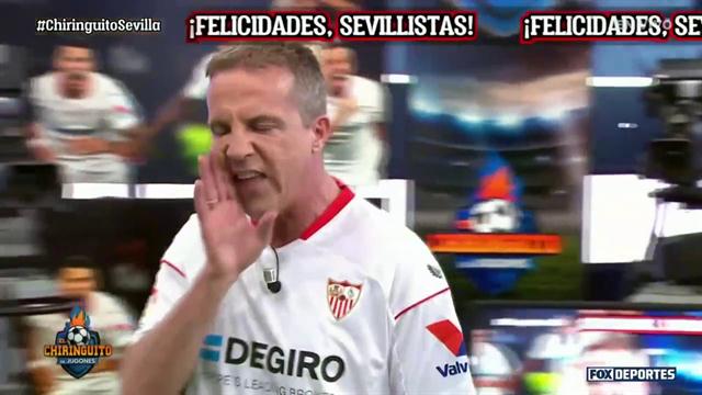Pasillo a Cristobal Soria por el campeonato del Sevilla: El Chiringuito Pasillo a Cristobal Soria por el campeonato del Sevilla: El Chiringuito