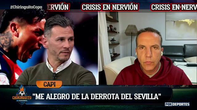 "Me alegro de la derrota del Sevilla:, 'Capi': El Chiringuito