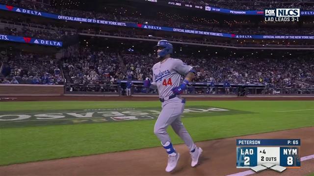 HR, Dodgers 2-8 Mets: MLB