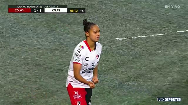 Penal, Xolos 1-1 Atlas: Liga MX Femenil