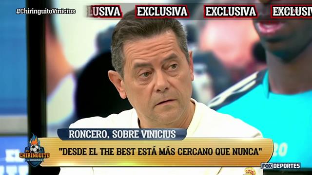 "Vinícius, más cercano que nunca", Tomás Roncero y la nueva actitud del '7': El Chiringuito