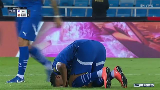 Gol, Al Hilal 2-2 Damac: Saudi Pro League