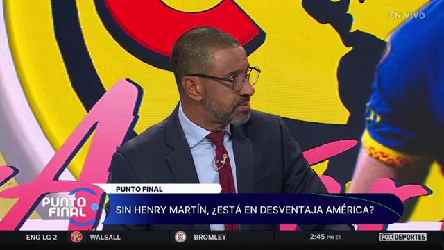 Henry Martín está lastimado, ¿debe arriesgarlo América ante Toluca?: Punto Final