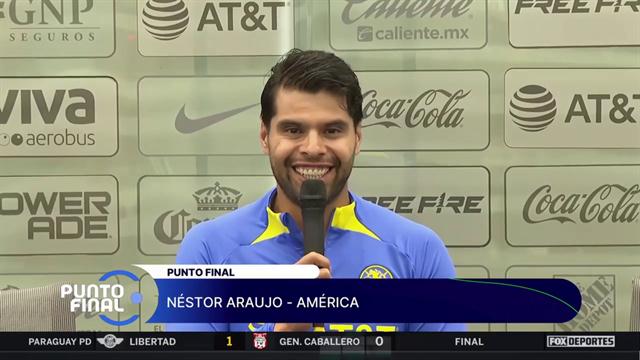 Néstor Araujo en conferencia de prensa: Punto Final